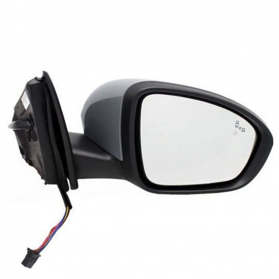 Rétroviseur droit électrique, chauffant, rabattable à peindre + sonde + feu + courtoisie + side