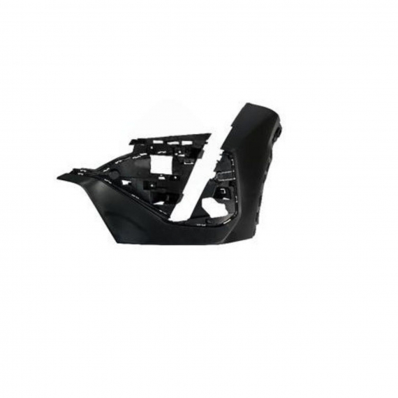 Embout droit de pare-chocs avant, non apprêté, avec cache crochets