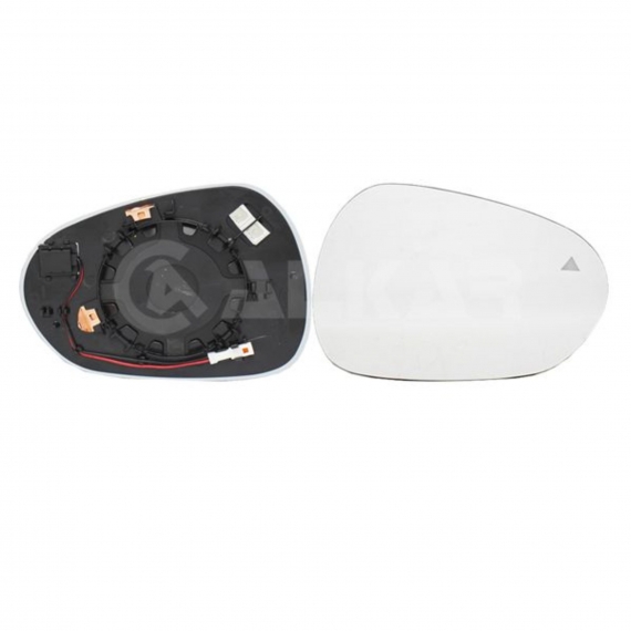 Glace avec support droit, thermique, convexe, avec side