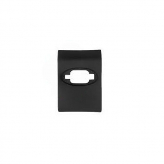 Moulure de montant droit, noire, avec trou pour réflecteur