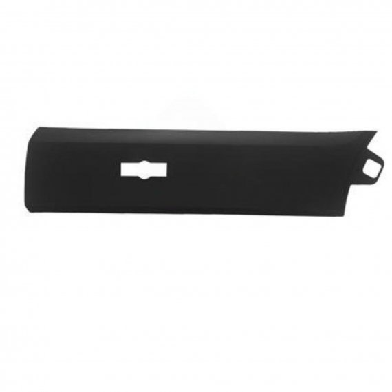 Moulure de porte avant droite, avec trou pour feu, noire