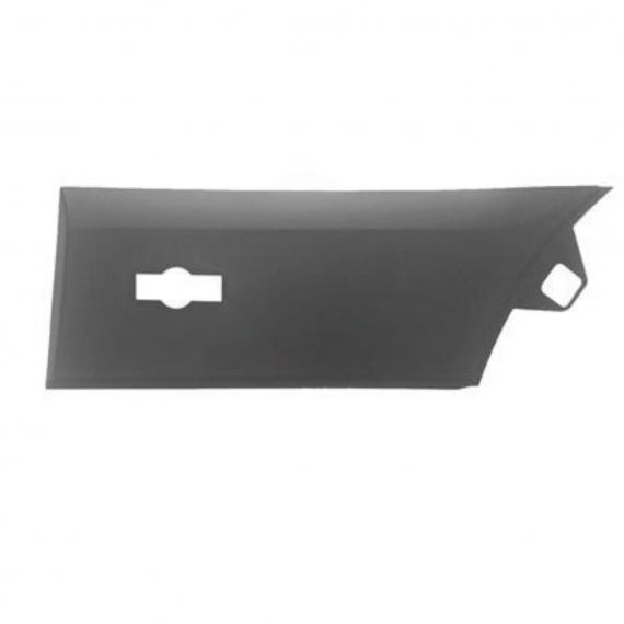 Moulure latérale arrière gauche, grise, avec trou pour feu (Version longue)