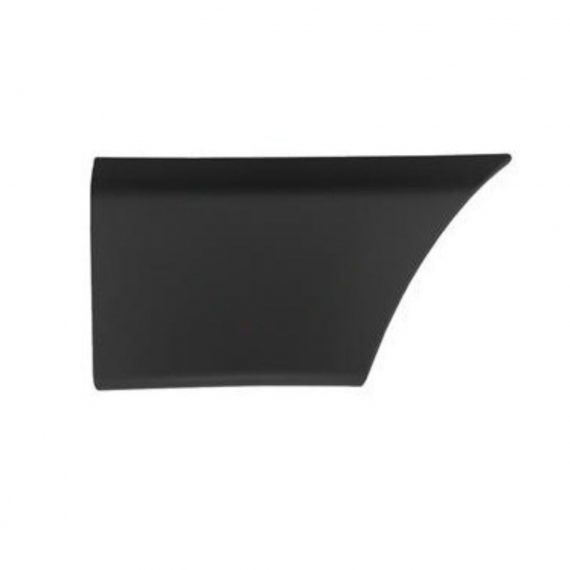 Moulure latérale arrière droite, noire (empattement court-moyen)