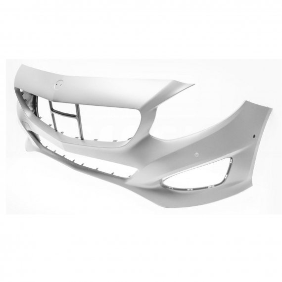 Pare-chocs avant apprêté avec trous pour les capteurs