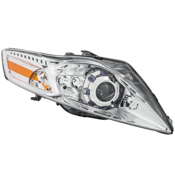 Phare électrique droit, bi-xénon D1S+H1 (HELLA)