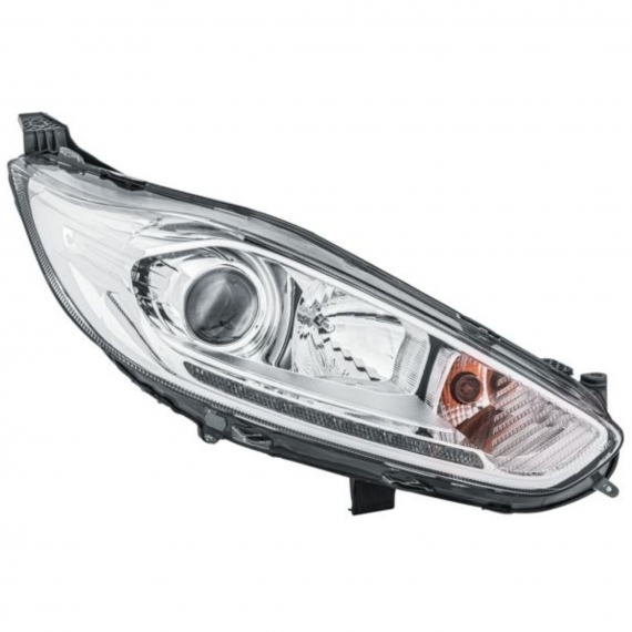 Phare électrique droit, H7+H1 (HELLA)