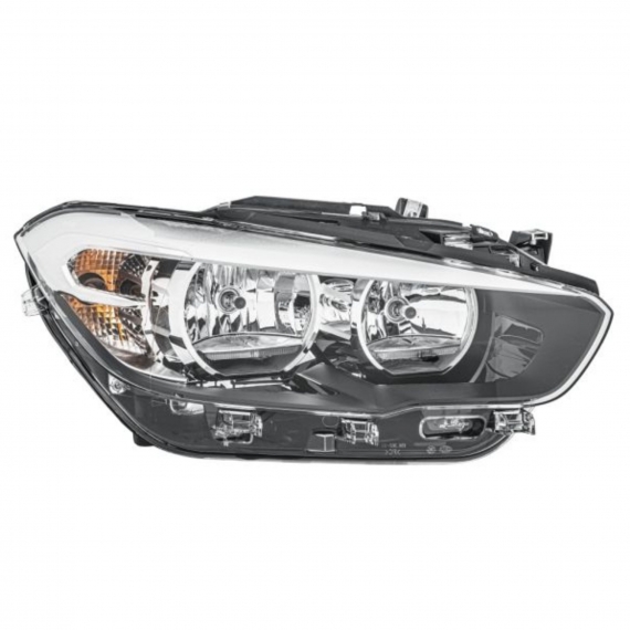 Phare électrique droit, H7+H7 (HELLA)