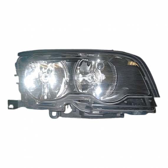 Phare électrique droit, noir, H7+H7 (Coupé/Cabrio) (MAGNETI MARELLI)