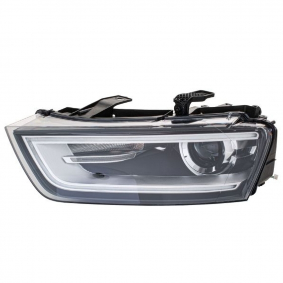 Phare électrique gauche, avec feu de jour, LED, Bi-xénon D3S (HELLA)