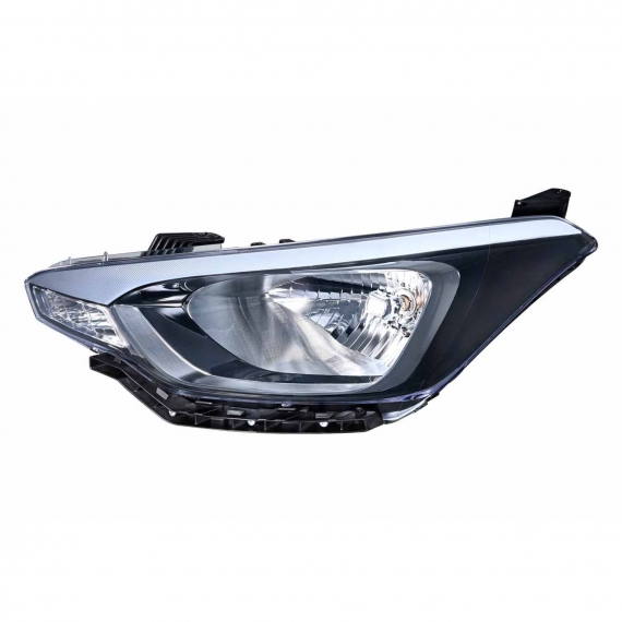 Phare électrique gauche, H4 (HELLA)