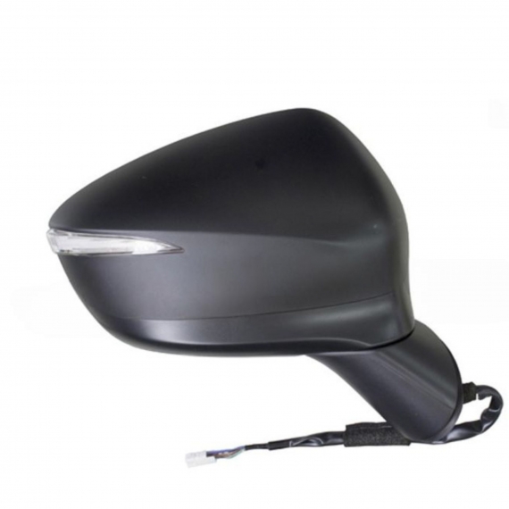 Rétroviseur droit, électrique, asphérique, chauffant, rabattable électriquement, avec feu clignotant, avec side
