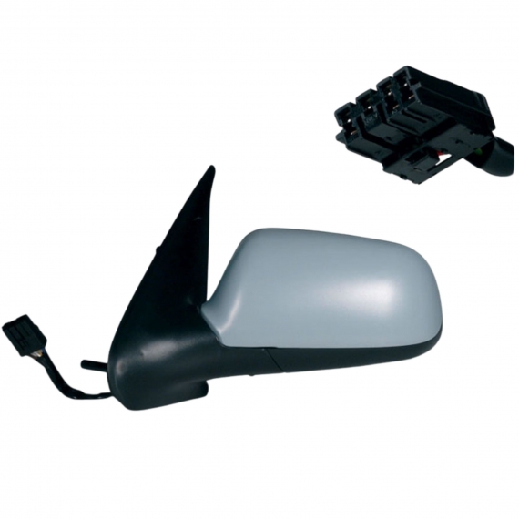 Rétroviseur gauche électrique , chauffant , a peindre [ Grand angle ] ->03