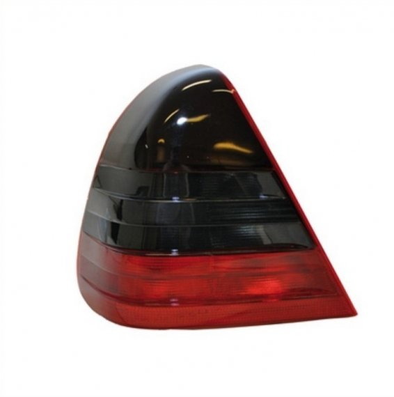 Feu arrière gauche, fumé/rouge