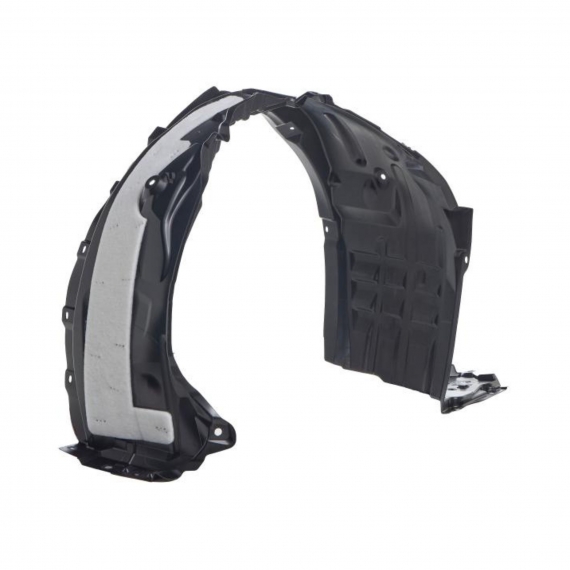 Pare-boue avant gauche (avec isolation acoustique et clips)