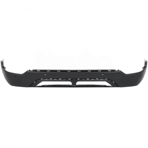 Pare-chocs inférieur arrière, noir, avec 4 trous pour capteurs