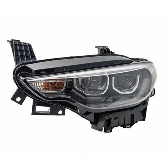 Phare électrique droit, gris, LED, H7+H7 (MAGNETI MARELLI)