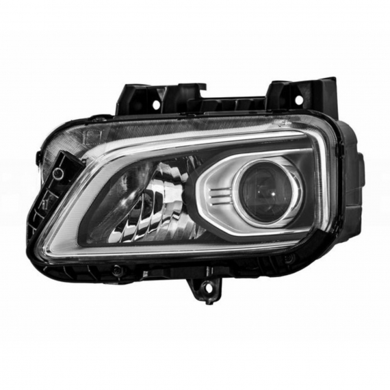 Phare électrique gauche H7 + H7, avec Moteur