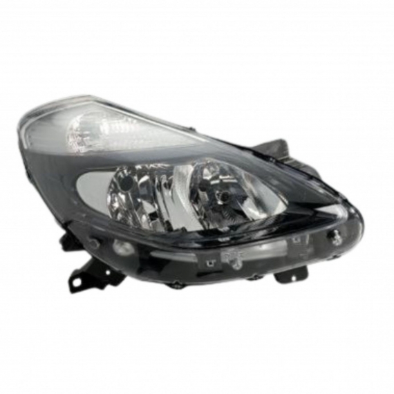 Phare électrique gauche, noir, H7 (Jusqu'en 2010) (VALEO)