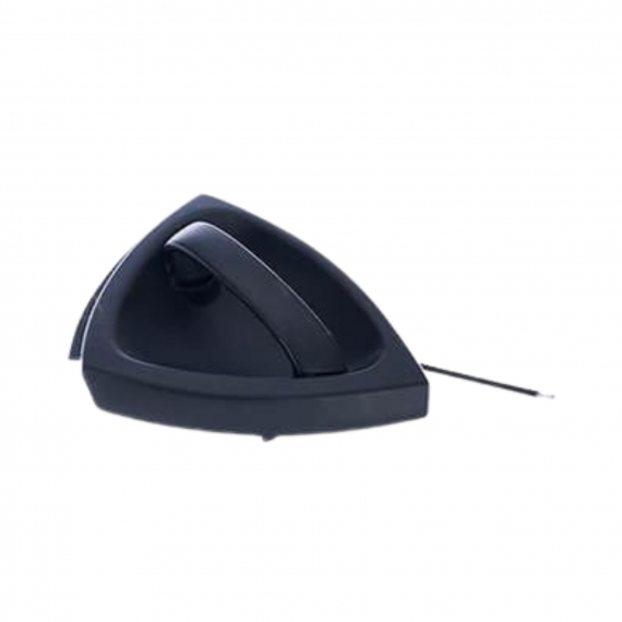 Poignée de porte avant droite, noire, avec câble (Coupé/Cabrio)