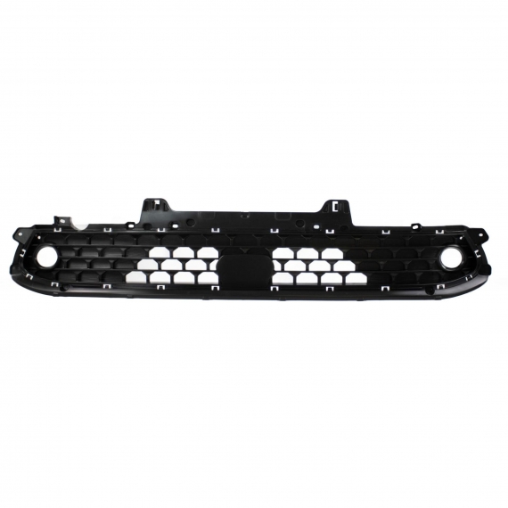 Grille centrale parechocs avant, noire, avec trous antibrouillard, avec régulateur de vitesse