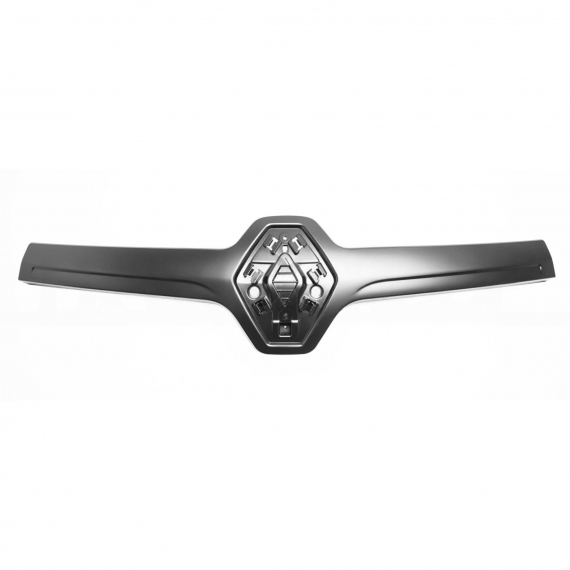 Moulure supérieure de la grille, noire