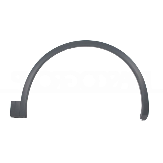 Elargisseur aile avant droite, apprêté, avec clips