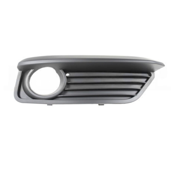 Grille droite du pare-chocs avant, noire, avec orifice pour les feux antibrouillard