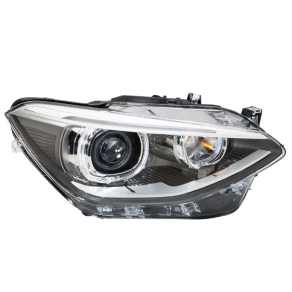 Phare électrique droit, LED, avec courbe dynamique, bi-xénon D1S (HELLA)