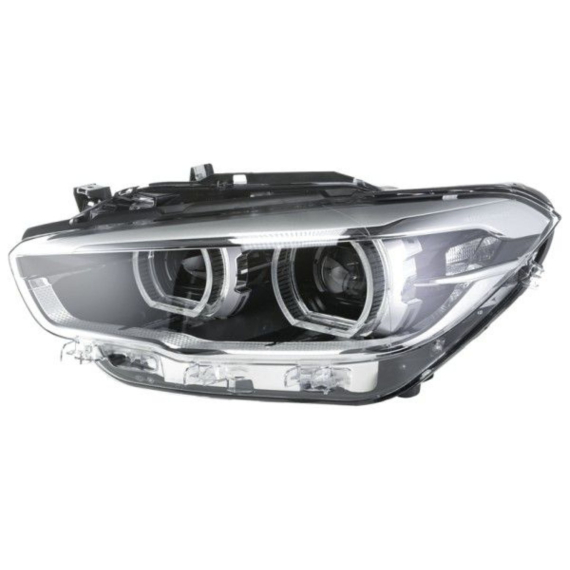 Phare électrique droit, Full LED, avec feu dynamique en virage (HELLA)