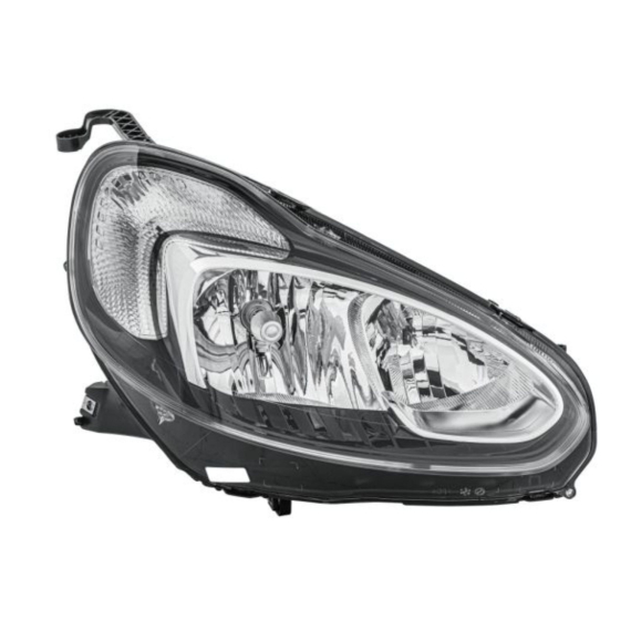 Phare électrique droit, H7+H1 (HELLA)