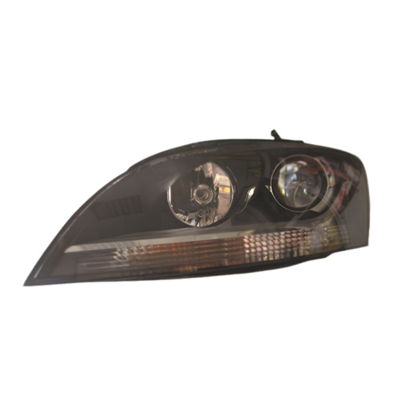 Phare électrique gauche, noir, H7+H7+H21W (MAGNETI MARELLI)