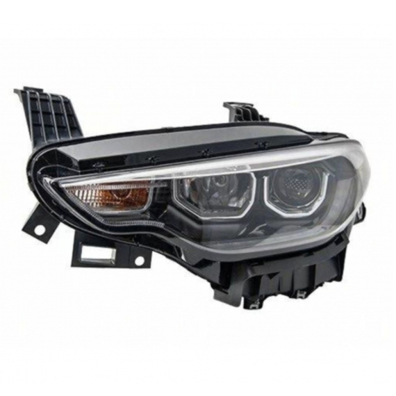 Phare électrique gauche, gris, LED, H7+H7 (MAGNETI MARELLI)
