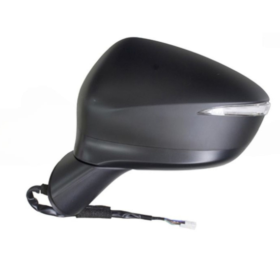 Rétroviseur gauche, électrique, asphérique, chauffant, rabattable électriquement, avec feu clignotant, avec side