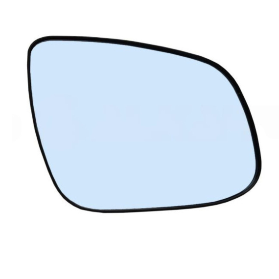 Verre du rétroviseur droit, bleu, convexe