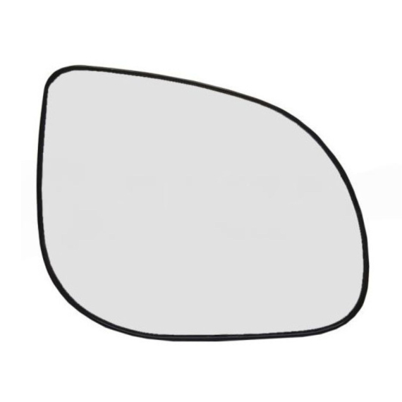 Verre du rétroviseur, droit, convexe