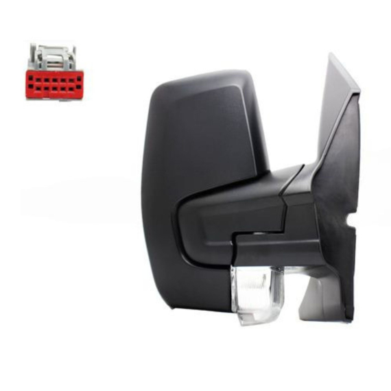 Rétroviseur électrique droit, convexe, chauffant, avec feu clignotant, side (8 broches)