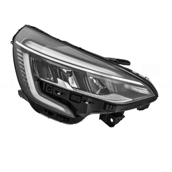 Phare avant droit, électrique, avec moteur, Full Led.